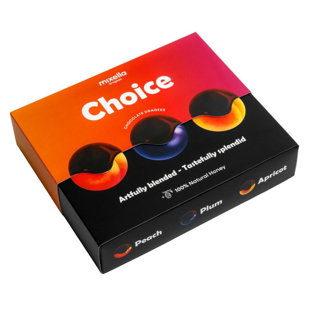 Mixella Choice chocolate dragees pack